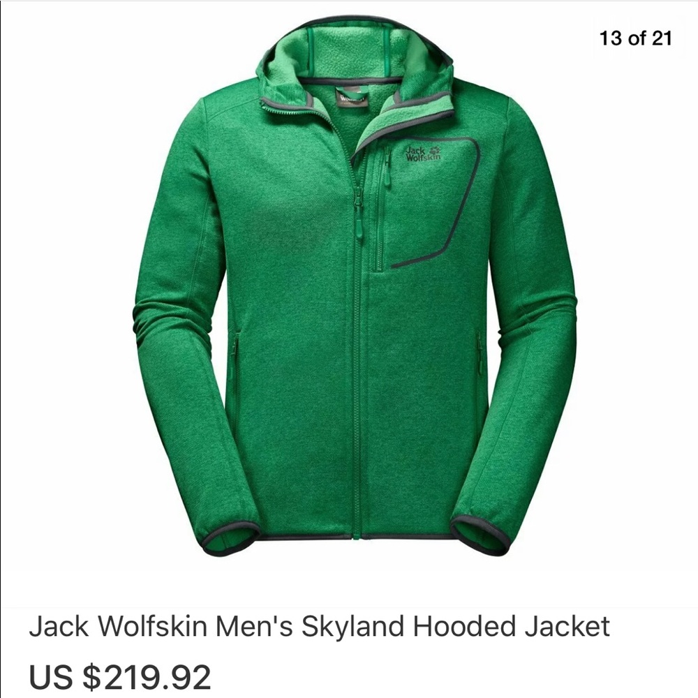Jack Wolfskin Skyland Fleece Jacket - New W/O Tags